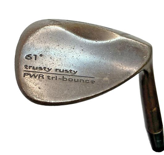 Cobra Trusty Rusty Lob Wedge 61* PWR Tri-Bounce RH Stiff Steel 36" Cobra Grip