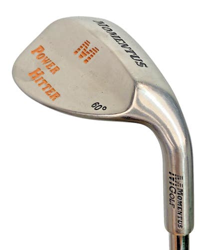 Momentus Power Hitter Weighted Training Lob Wedge 60* RH Steel 36" Midsize Grip