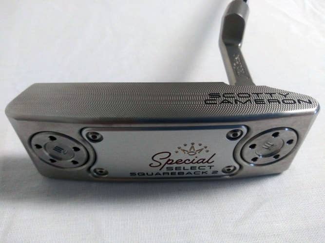 Scotty Cameron Special Select Squareback 2 Putter 34" (Plumbers Neck) Golf Club
