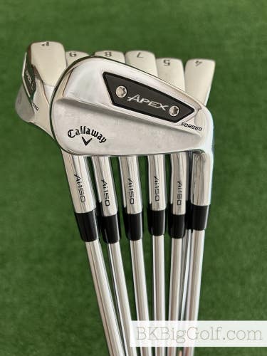 Callaway Apex Ai150 24 Forged Iron Set 4-P / Project X 6.5 Extra Stiff