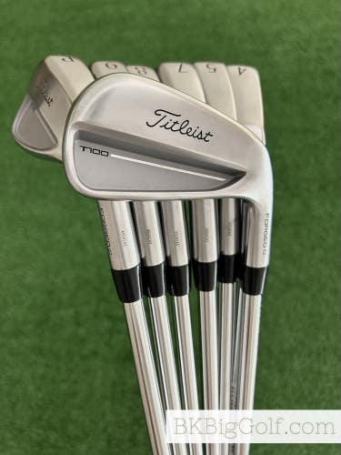 Titleist T100 25 Forged Iron Set 4-P / Project X 6.0 Stiff
