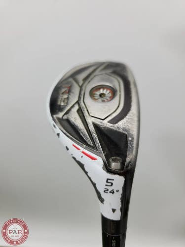 2015 TAYLORMADE R15 5 HYBRID 24* STIFF FUJI SPEEDER 77 +HC FAIR