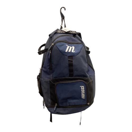 Used Marucci BACKPACK BB/SB Player Backpack Navy Blue 11443-S000207526