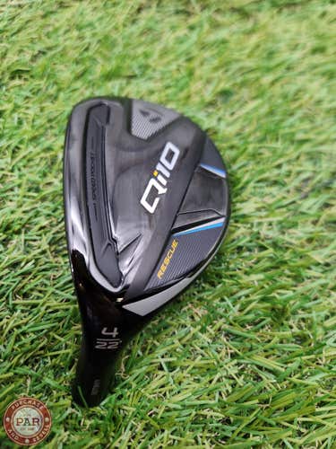 LEFTY 2024 TAYLORMADE QI10 RESCUE 4 HYBRID 22* CLUBHEAD ONLY +HC DEMO