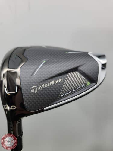 LEFTY 2025 TAYLORMADE QI35 MAX LITE DRIVER 12* SENIOR FUJI MOTORE X F3 +HC DEMO