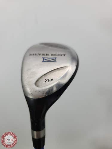 LEFTY TOMMY ARMOUR SILVER SCOTT 5 HYBRID 25* REG GRAFALLOY PROLAUNCH BLUE FAIR