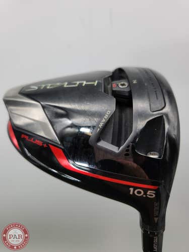 2022 TAYLORMADE STEALTH PLUS DRIVER 10.5* STIFF PROJX HZRDUS SMOKE RDX RED +HC G