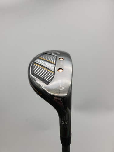 2020 CALLAWAY MAVRIK MAX 5 HYBRID 24* REG PROJECTX CATALYST 65 5.5 GOOD