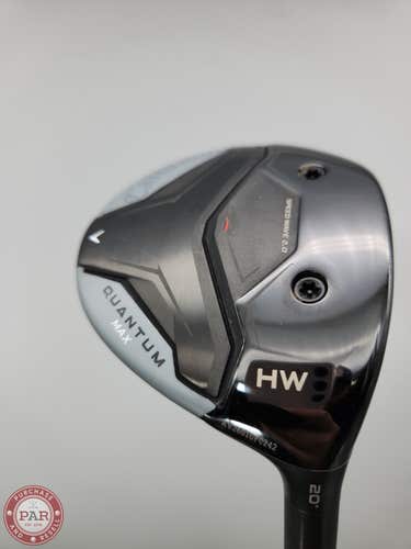 2026 CALLAWAY QUANTUM MAX HEAVENWOOD 20* REG PROJECTX DENALI FROST SILVER 60G +H