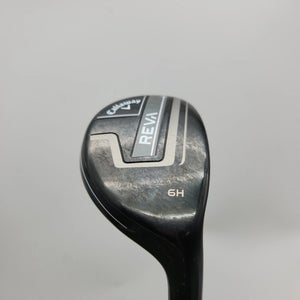 CALLAWAY REVA 6 HYBRID LADIES STOCK GRAPHITE  +HC VERYGOOD