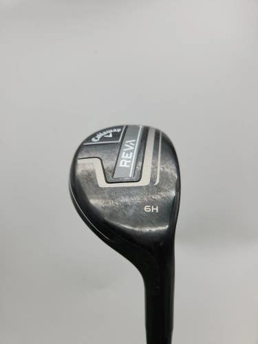 CALLAWAY REVA 6 HYBRID LADIES STOCK GRAPHITE  +HC VERYGOOD