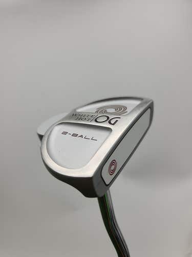 2023 ODYSSEY WHITE HOT OG 2BALL PUTTER 35" DEMO