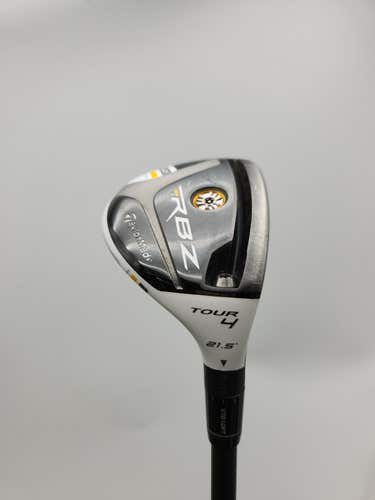 2014 TAYLORMADE RBZ STAGE 2 TOUR 4 HYBRID 21.5* STIFF FUJI FUEL 85HB GOOD