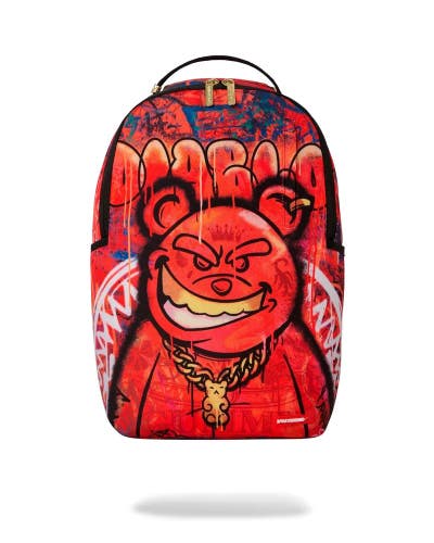 Sprayground Diablo Mural Fire Backpack Unisex OS Multi Adjustable Strap SPR332