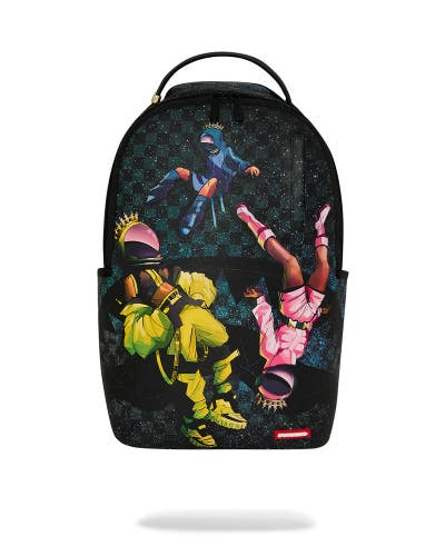 Sprayground Cosmic Couture Backpack Unisex Multicolor Outdoor School Bag SPR319