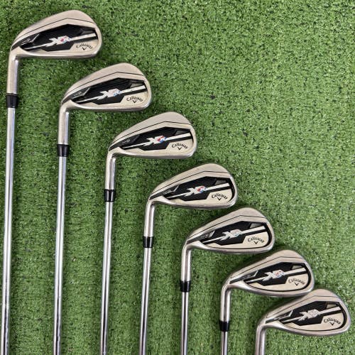 Callaway XR Iron Set 5-PW AW Speedstep 80 Regular Flex Left Handed