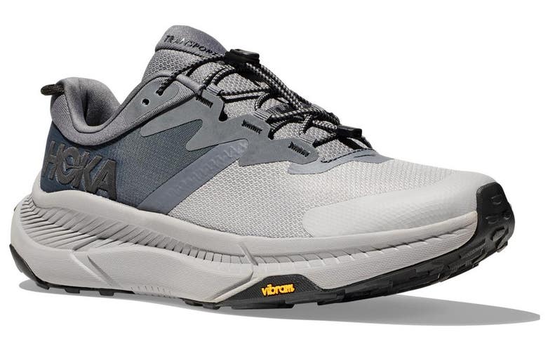 Hoka One One Transport 1123153-CKBC Sneaker Men 10.5 D Gray Running Shoes HAM797