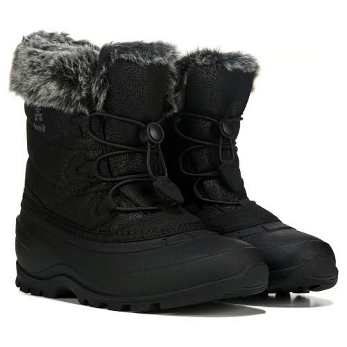 Kamik Momentum 2 Women's 8 Black Faux Fur Collar Waterproof Winter Boots MEW1839