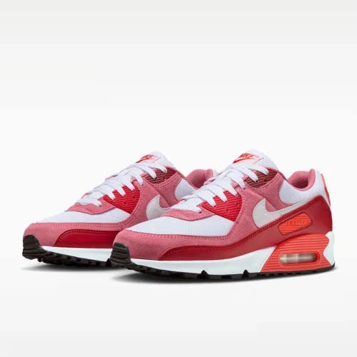 Nike Air Max 90 DM0029-600 Sneakers Men's 10.5 Peony White Running Shoes MEW1822