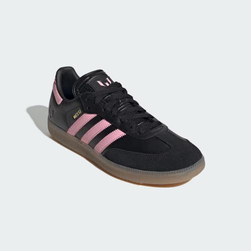 Adidas Samba Messi JP7845 Sneaker Mens Black Leather Indoor Soccer Shoes MEW1795