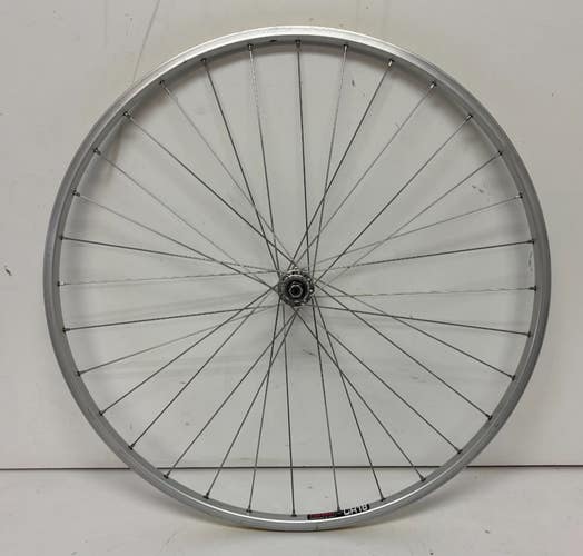 Sun Rims CR18 32-Spoke Silver Aluminum Bolt-On 700C Front Wheel EXCELLENT