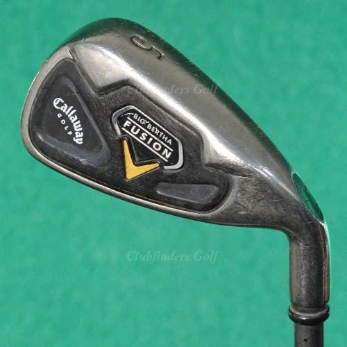 Callaway Big Bertha Fusion Single 5 Iron Callaway RCH 75i Graphite Firm