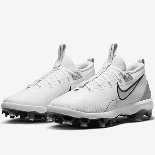 Nike Force Trout 9 Elite MCS FZ0884-102 Men White Molded Baseball Cleats MEW1947