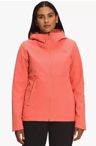 The North Face Shelbe Raschel Hoodie Women's XS Coral Fleece Full Zip SGN1800