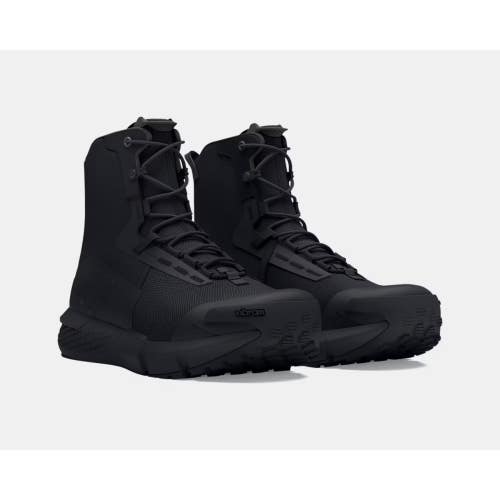 Under Armour Charged Valsetz Womens 7 B Black Slip Resistant Work Boots ZOGG3235