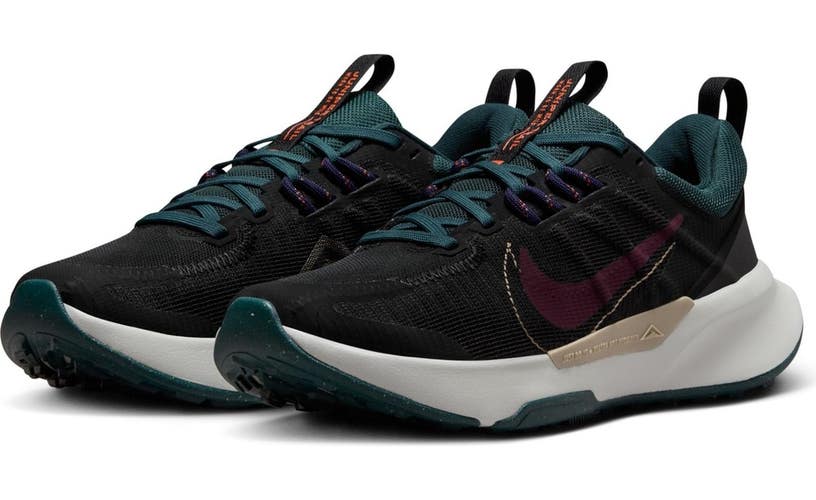 Nike Juniper Trail 2 Next Nature DM0821-003 Women 9.5 Black Running Shoes HAM790