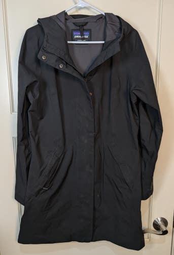 Patagonia Arbarist Trench Coat H2no Gore-Tex Rain Jacket Woman's Size: S