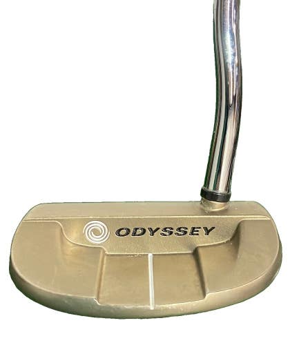 Odyssey White Hot Tour 5 Mallet Putter LH Steel 35" Great Condition Nice Grip