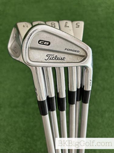 Titleist 710 CB Forged Iron Set 5-P / KBS Tour C-Taper 120 Stiff
