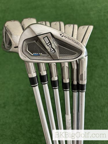 Taylormade Sim 2 Max OS Iron Set 4-P / KBS Max MT 85 Regular