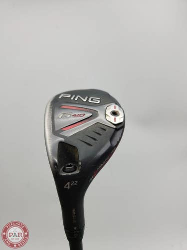 LEFTY 2019 PING G410 4 HYBRID 22* REG ALTA CB RED 70 +HC GOOD