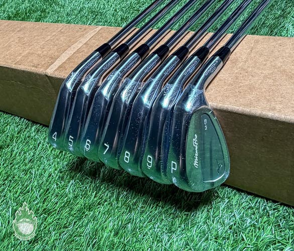 NEW RH Mizuno Pro M-13 Forged Irons 4-PW X100 Extra Stiff Flex Steel Golf Set