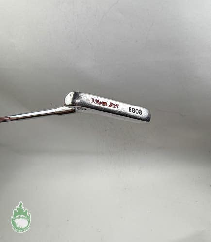 Used Ambidextrous Wilson Staff 8803 35.5" Putter Steel Golf Club
