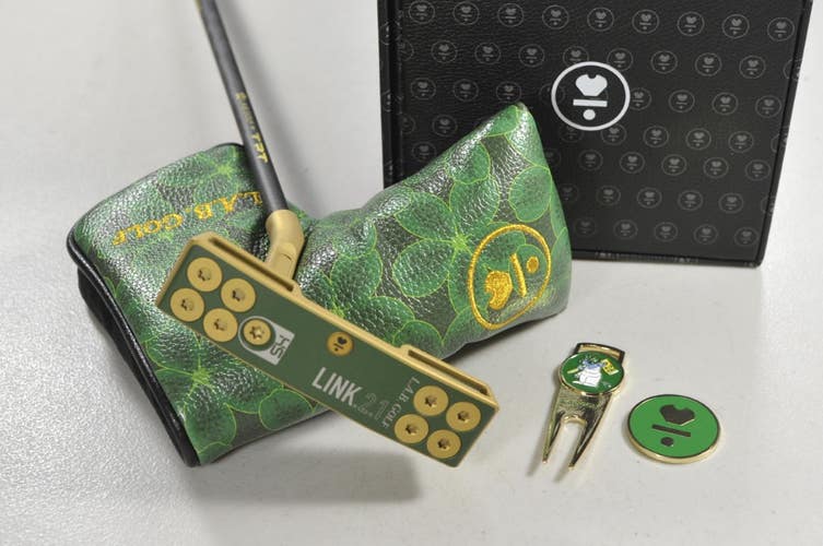 LAB Golf Link 2.1 We're All Patrons Masters 34" 69* Putter TPT w/ Cover # 215873