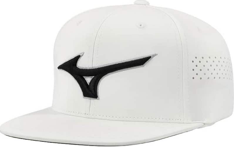 Mizuno Tour Flat Snapback Golf Hat NEW
