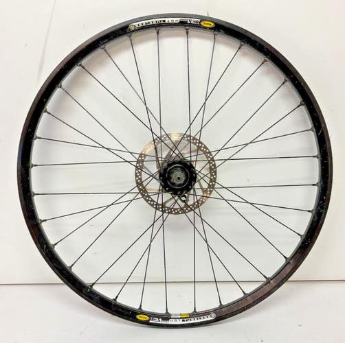Mavic X3.1 Disc 32-Spoke Black Aluminum Tubeless 26" QR Mtn Bike Front Wheel