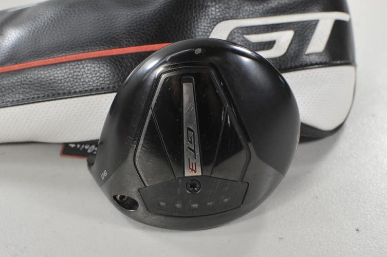 Titleist GT3 9* Driver HEAD ONLY Right with Cover  #223731