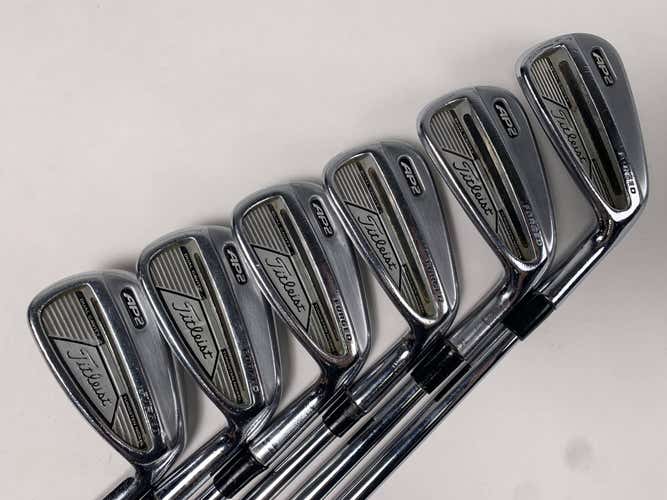 Titleist AP2 Iron Set 5-PW True Temper Dynamic Gold S300 Stiff Steel Mens RH
