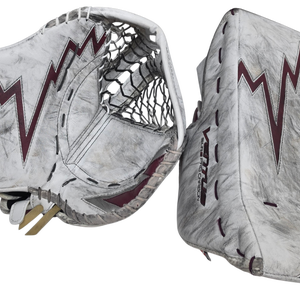 Vaughn V9 Pro SLR2 Pro Goalie Glove and Blocker Pro Stock NCAA Used (15757)