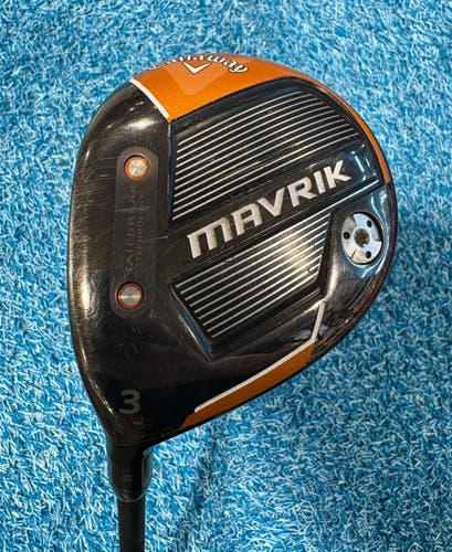 Callaway Mavrik LH 15° 3- Wood | Tense AV Series 65 Regular Flex Shaft