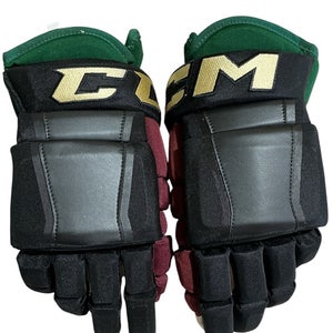Black Senior CCM HG97 Coyotes Gloves 13" Pro Stock (New) 78102