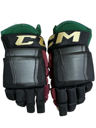 Black Senior CCM HG97 Coyotes Gloves 13" Pro Stock (New) 78102
