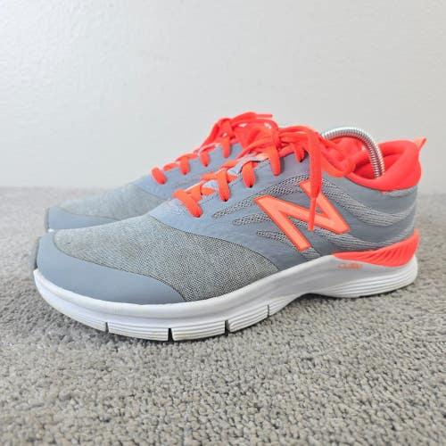 New Balance 715 Womens Size 11 Running Shoes Gray Orange Athletic Sneakers Low