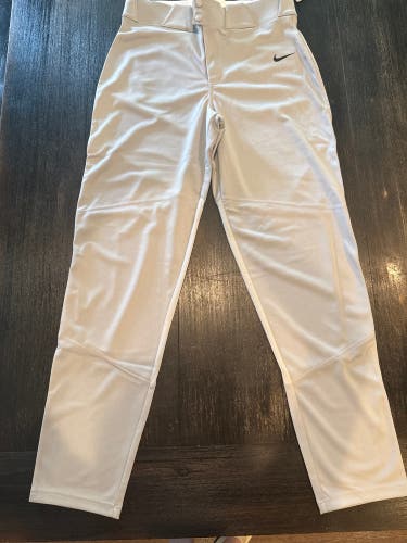 Gray Men's Medium Adult Nike Game Pants (New)