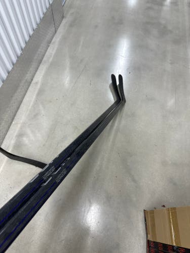Two pack used once Senior CCM Ribcor Trigger 7 Team Left Hand Hockey Stick P29 85 Flex (Used)