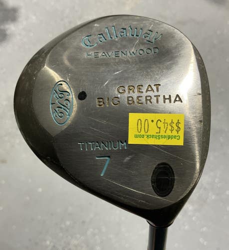 Callaway HEAVENWOOD GREAT BIG BERTHA #7 Fairway Wood 42" Ladies Flex RF
